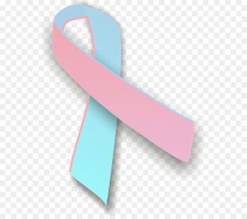 Pink and blue ribbon Awareness ribbon Pink ribbon - pink ribbon 