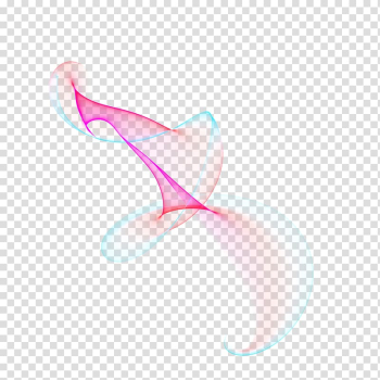 Pink and blue wave , Light Glare , Cool light transparent background PNG clipart