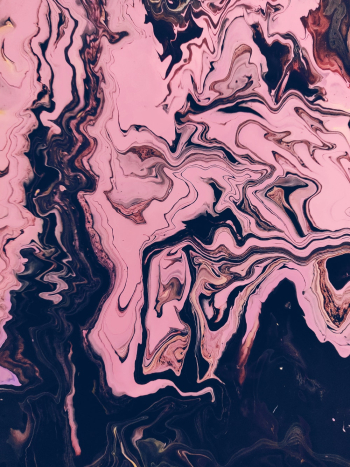 Pink and Dark Color Abstract Painting Pink and Dark Color Abstract Painting