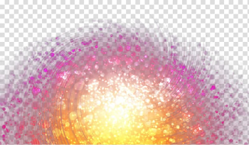 Pink and gold , Glitter Close-up Petal Computer , Colorful clouds of interstellar clouds transparent background PNG clipart