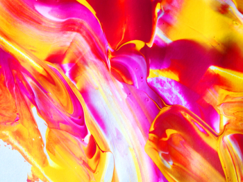 Pink and Yellow Color Art Pink and Yellow Color Art