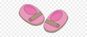 Pink Baby Shoes - Pink Baby Shoes Clip Art Pink Baby Shoes - Pink Baby Shoes Clip Art