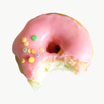Pink bitten donut design element | Free transparent png - 2337394 Pink bitten donut design element | Free transparent png - 2337394