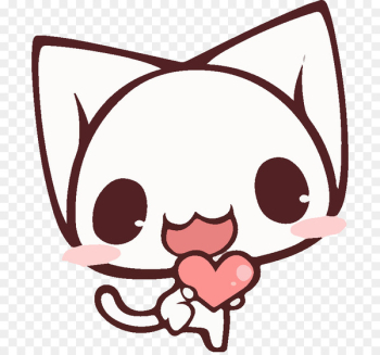 Pink cat Image Cuteness Drawing - Pink cat Image Cuteness Drawing -