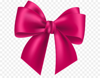 Pink Clip art - Pink Bow Transparent Clip Art Image 