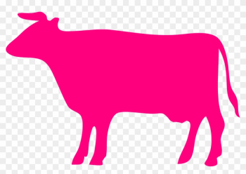 Pink Cow Clipart Collection - Cow Silhouette Pink Cow Clipart Collection - Cow Silhouette