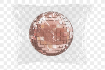 Pink disco ball png plastic | Free PNG - rawpixel