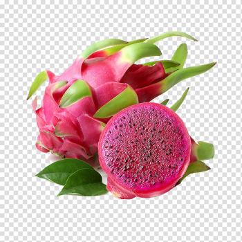 Pink dragon fruit, Pitaya Fruit Cherry Food, Red heart dragon fruit transparent background PNG clipart