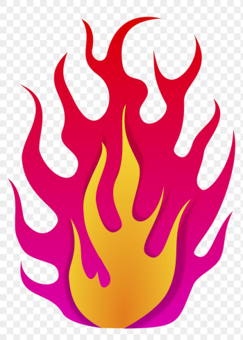 Pink flame png sticker, transparent | Free PNG - rawpixel