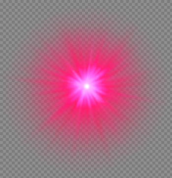 Pink Flare PNG High-Quality Image