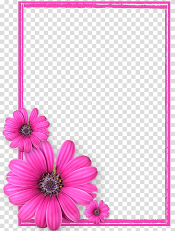 Pink floral frame , frame Pink flowers, Pink Flower Frame s8 transparent background PNG clipart