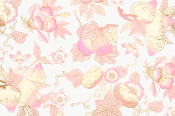 Pink floral patterned background design | Free  transparent png - 2335657