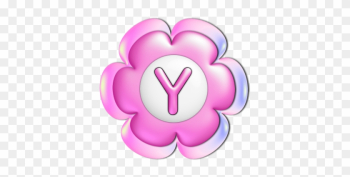 Pink Flower Alphabet - Alphabet Pink Flower Alphabet - Alphabet