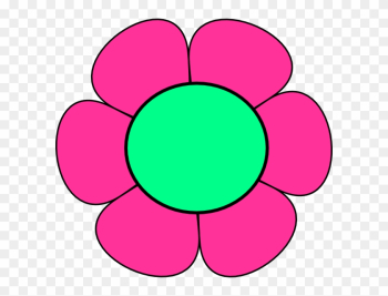 Pink Flower Clipart - Flower Pink Clip Art Pink Flower Clipart - Flower Pink Clip Art
