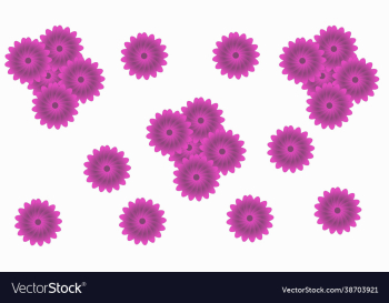 pink flower pattern design template