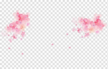 Pink flower , Pink Watercolor painting Flower Desktop , Pink watercolor flowers transparent background PNG clipart