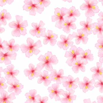 Pink flower sakura seamless pattern. Pink flower sakura seamless pattern.