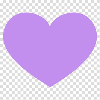 Pink heart illustration, Purple Heart , purple heart transparent background PNG clipart