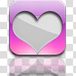 Pink heart illustration transparent background PNG clipart