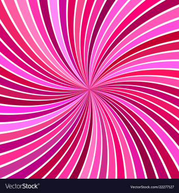 Pink hypnotic abstract striped swirl background vector image Pink hypnotic abstract striped swirl background vector image