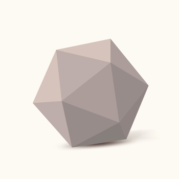 Pink icosahedron shape, 3D rendering | Free Vector - rawpixel Pink icosahedron shape, 3D rendering | Free Vector - rawpixel