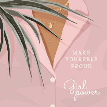Pink Instagram post template, motivational | Free Vector Template - rawpixel