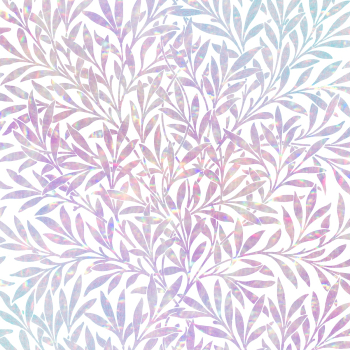 Pink leaf holographic pattern remix from artwork by William Morris Pink leaf holographic pattern remix from artwork by William Morris