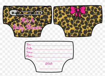 Pink Leopard Print Baby Shower Invitations - Baby Shower Invitations Pink Leopard Print Baby Shower Invitations - Baby Shower Invitations