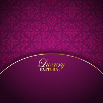 Pink luxury background with ornamental elements