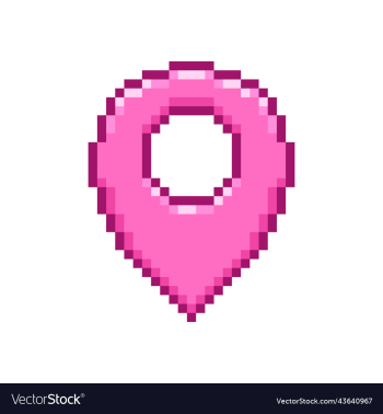 pink map pin