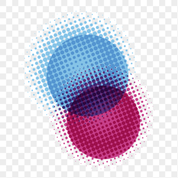 Pink overlapping circles png sticker, | Free PNG - rawpixel