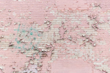 Pink Paint Peeling Off Brick Wall Texture Pink Paint Peeling Off Brick Wall Texture