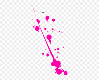 Pink Paint Splatter Clip Art At Clker - Danganronpa Blood Png