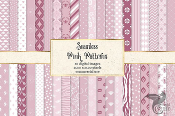 Pink Patterns Digital Paper Pink Patterns Digital Paper