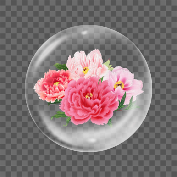 Pink peony png flower sticker, | Free PNG - rawpixel