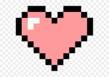 Pink Pixel Heart Transparent Pink Pixel Heart Transparent
