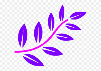 Pink/purple - Tree Branch Clip Art Pink/purple - Tree Branch Clip Art