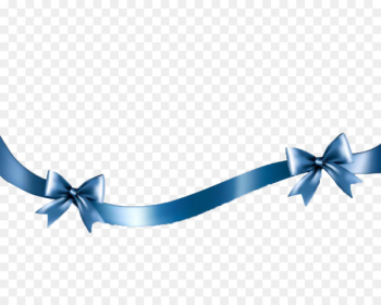 Pink ribbon Blue - Blue ribbon bow Pink ribbon Blue - Blue ribbon bow