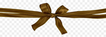 Pink ribbon Silk - Brown ribbon bow Pink ribbon Silk - Brown ribbon bow