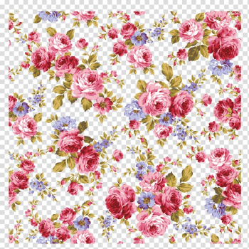 Pink roses , Flower Floral design illustration Pattern, pattern material bottom pattern flower texture transparent background PNG clipart