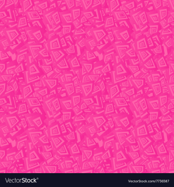 Pink seamless irregular rectangle pattern vector image Pink seamless irregular rectangle pattern vector image