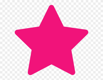 Pink Stars Clipart Pink Star Clip Art At Clker Vector - Pink Star Icon Png