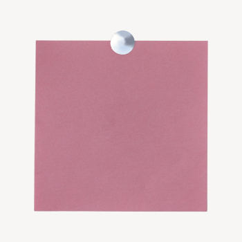 Pink sticky note, stationery design | Free Photo - rawpixel