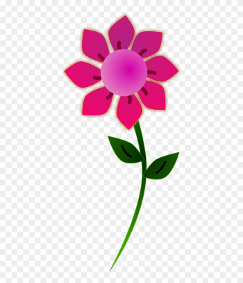 Pink Sun Flower Png Image - Clip Art Flower Png