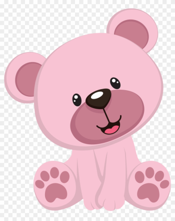 Pink Teddy Bear Baby Shower Clip Art - Cartoon Pink Teddy Bear Pink Teddy Bear Baby Shower Clip Art - Cartoon Pink Teddy Bear