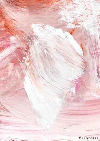 Pink textured oil painting Pink textured oil painting