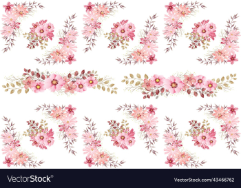 pink watercolor flowers pattern pink watercolor flowers pattern