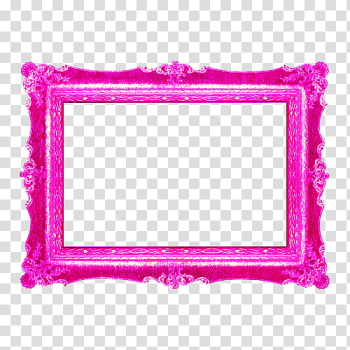Pink wooden ornate frame illustration transparent background PNG clipart Pink wooden ornate frame illustration transparent background PNG clipart