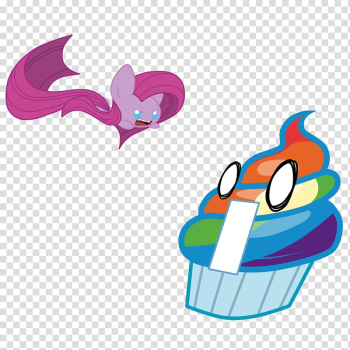 Pinkie Pie Rainbow Dash Cupcake Rarity, mlp surprise ufo transparent background PNG clipart