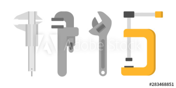 Pipe wrench set Pipe wrench set